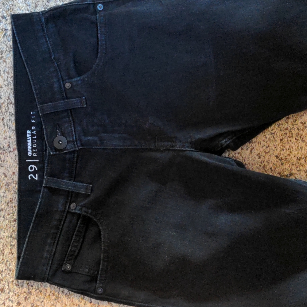 QUIKSILVER Black Jeans-29